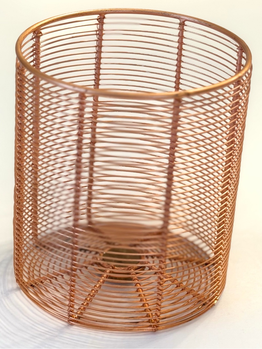 Anthropologie Copper Wire Utensil Holder - Picture 10 of 12